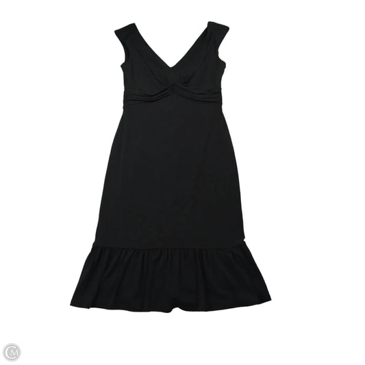 Dress Party Midi By White House Black Market In Black, Size: 4