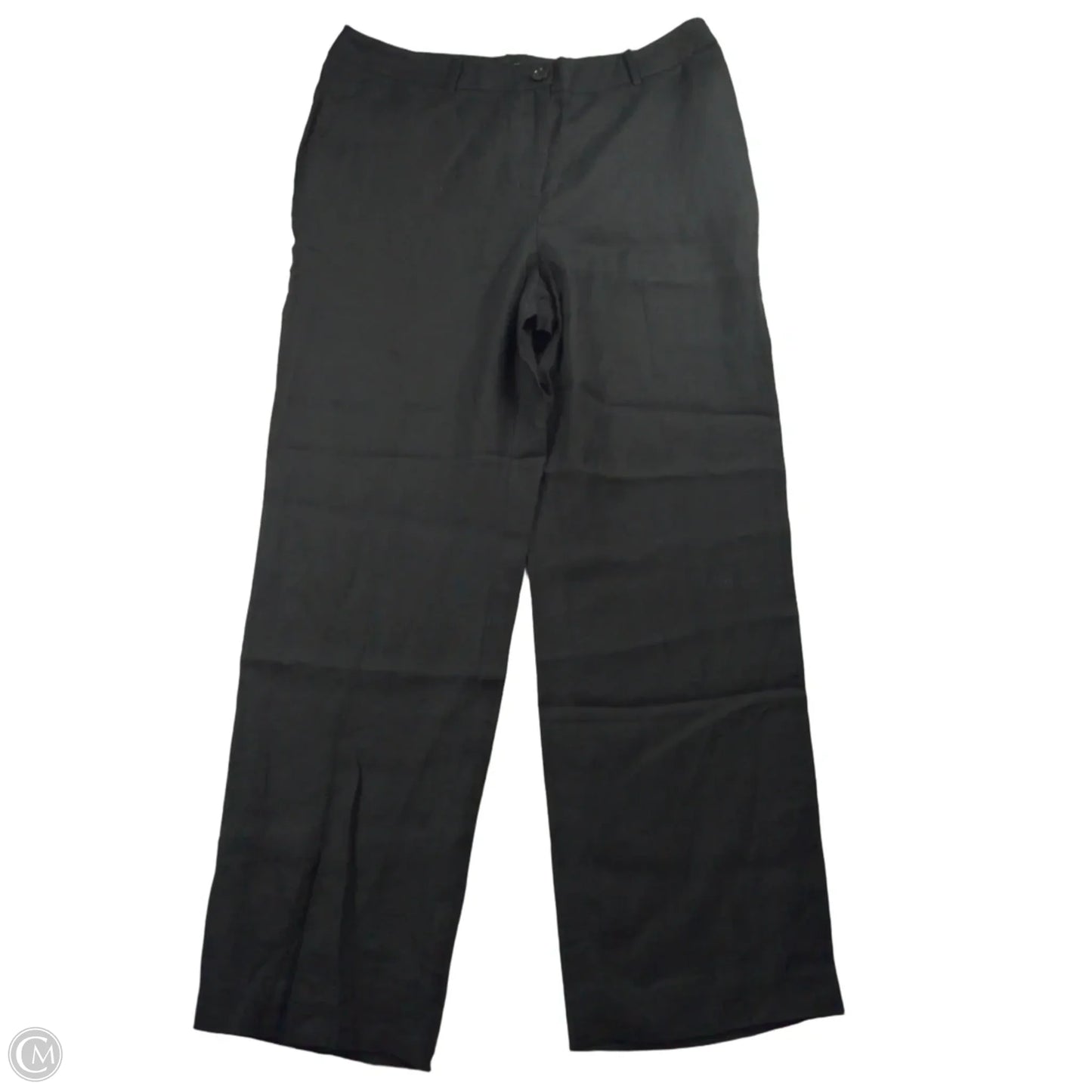Pants Linen By Talbots In Black, Size: 14