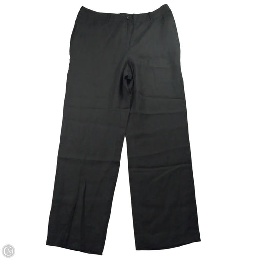 Pants Linen By Talbots In Black, Size: 14