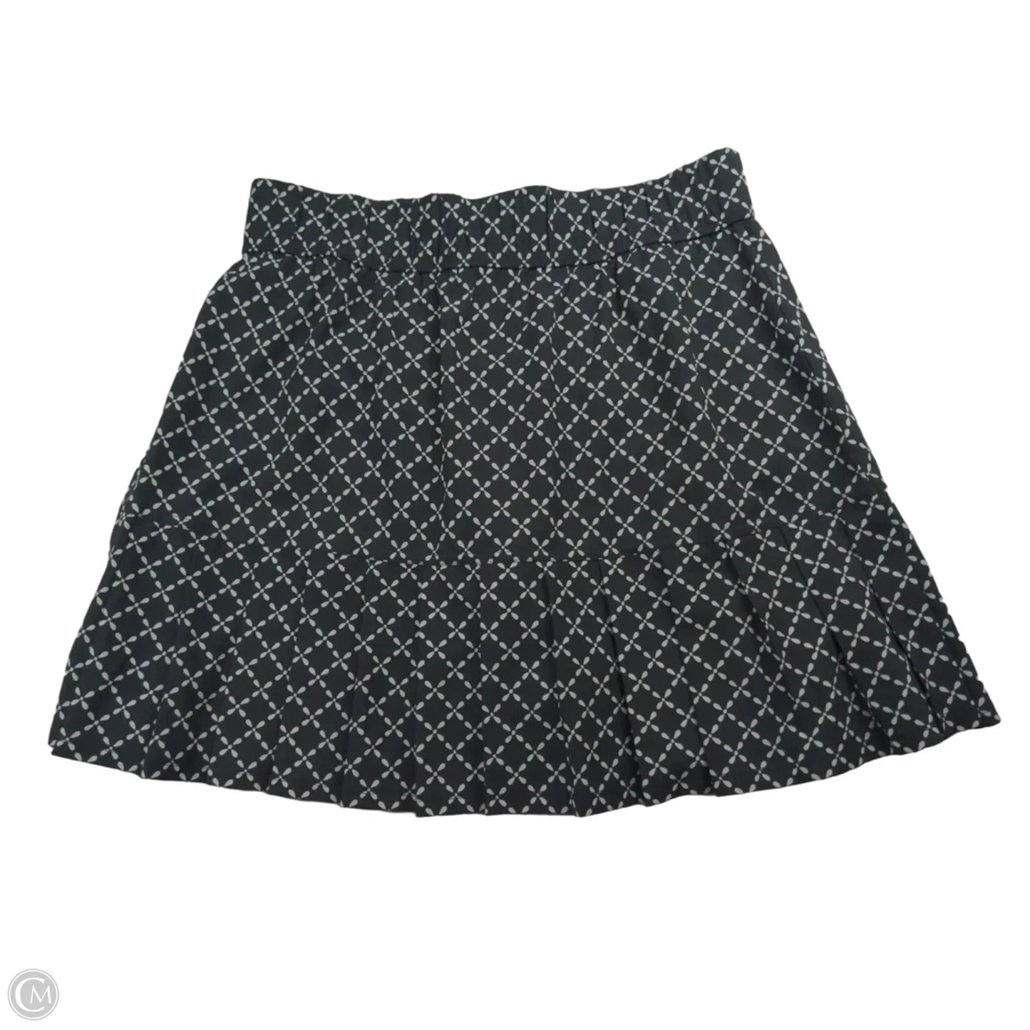 Skirt Mini & Short By Talbots In Black & White, Size: S
