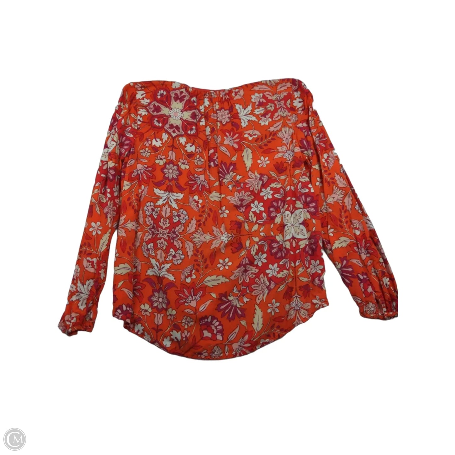 Top Long Sleeve By Old Navy In Floral Print, Size: M
