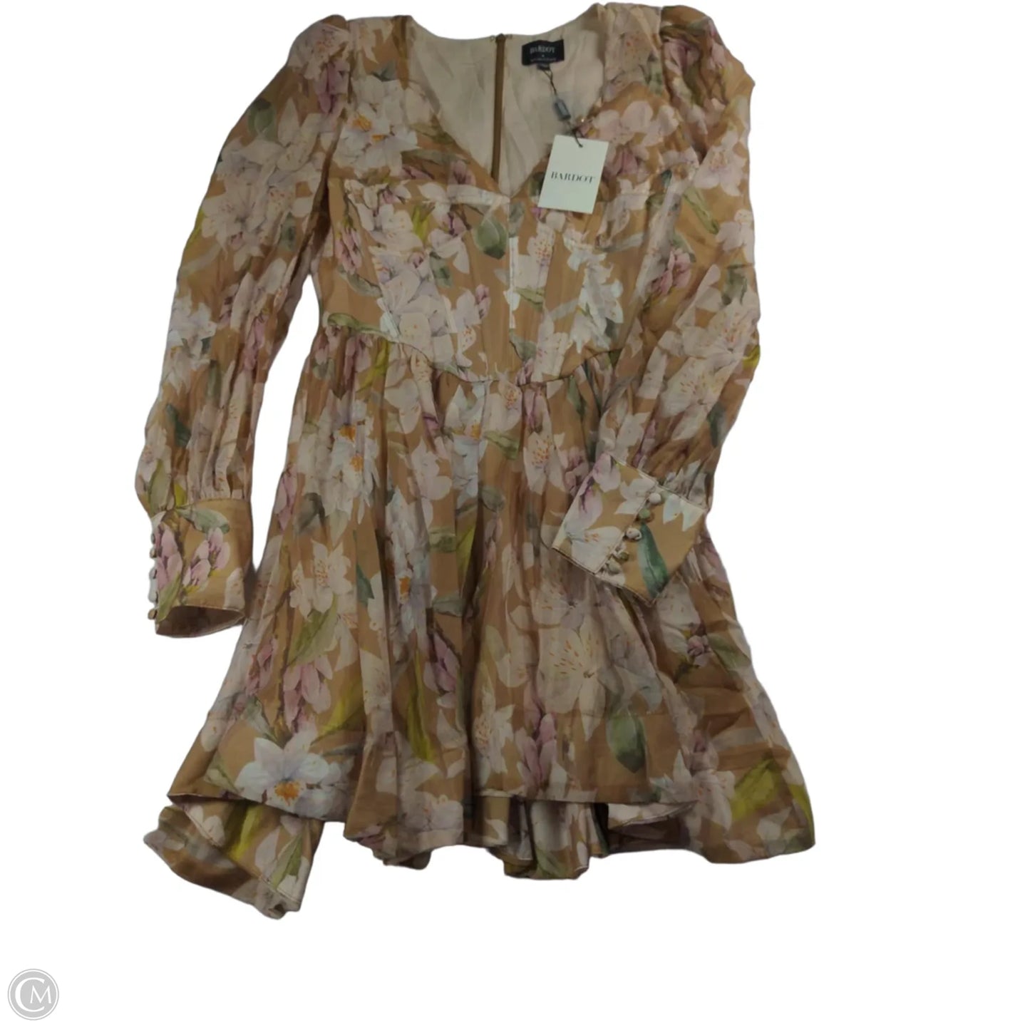 Dress Party Midi By Bardot In Floral Print, Size: M