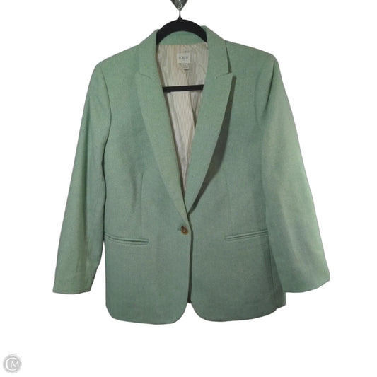 Blazer By J. Crew In Green, Size: 12