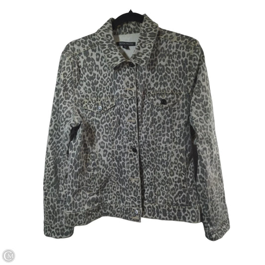 Jacket Other By Boston Proper In Animal Print, Size: L