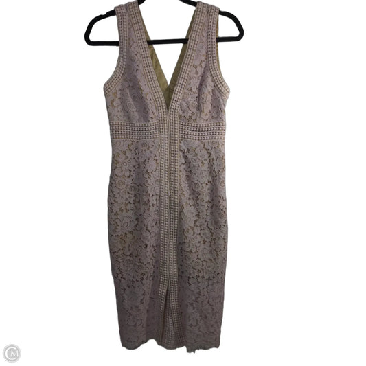 Dress Casual Midi By Bardot In Pink, Size: 4