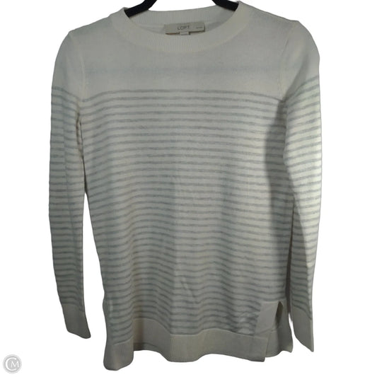 Sweater By Loft In Striped Pattern, Size: Xsp