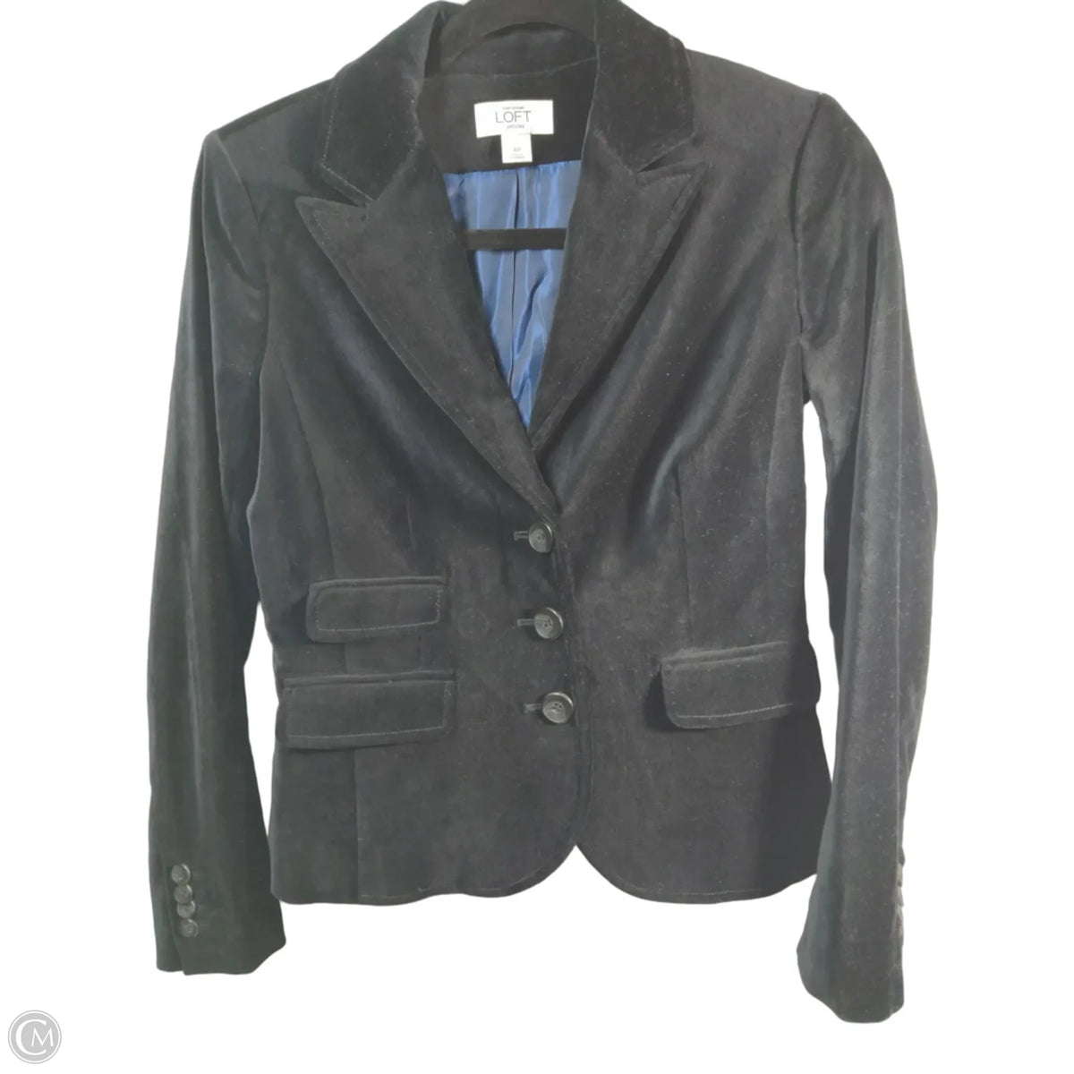Blazer By Loft In Black, Size: 4p