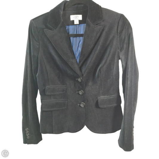 Blazer By Loft In Black, Size: 4p
