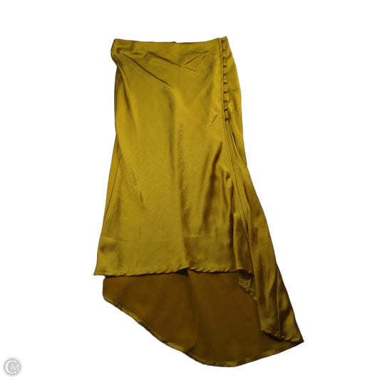 Skirt Maxi By Clothes Mentor In Gold, Size: M