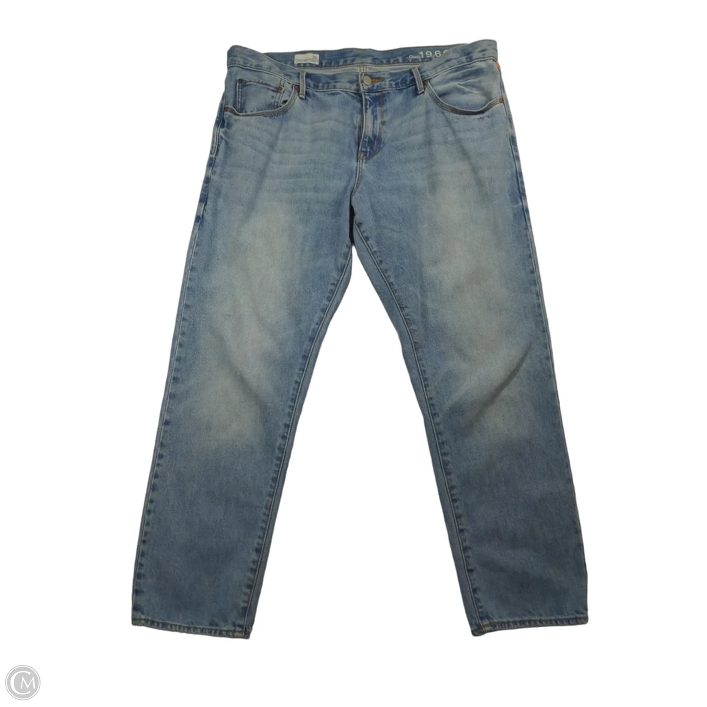Jeans Straight By Gap In Blue, Size: 12
