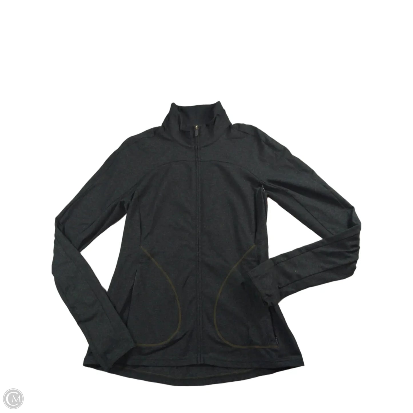 Athletic Jacket By Gapfit In Black, Size: L