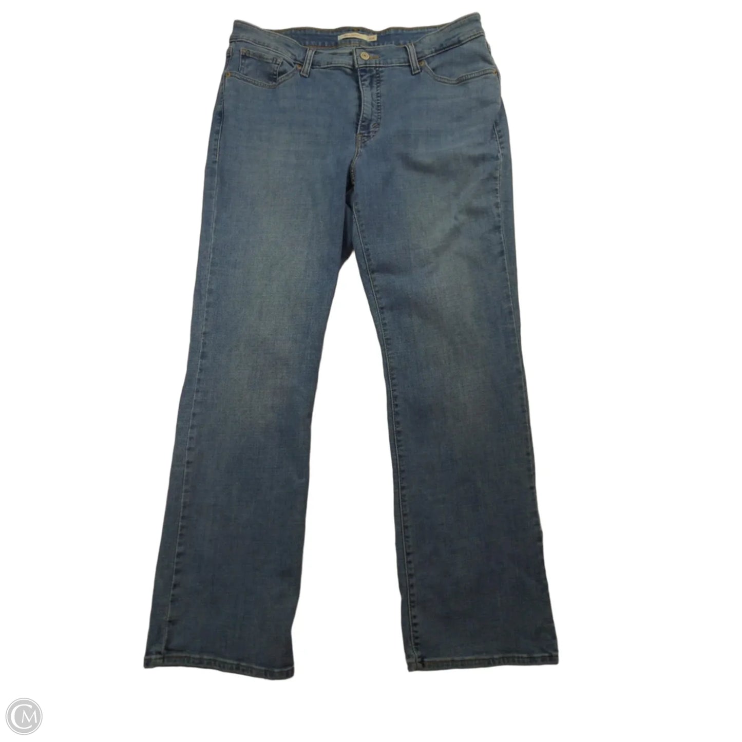Jeans Straight By Levis In Blue, Size: 16