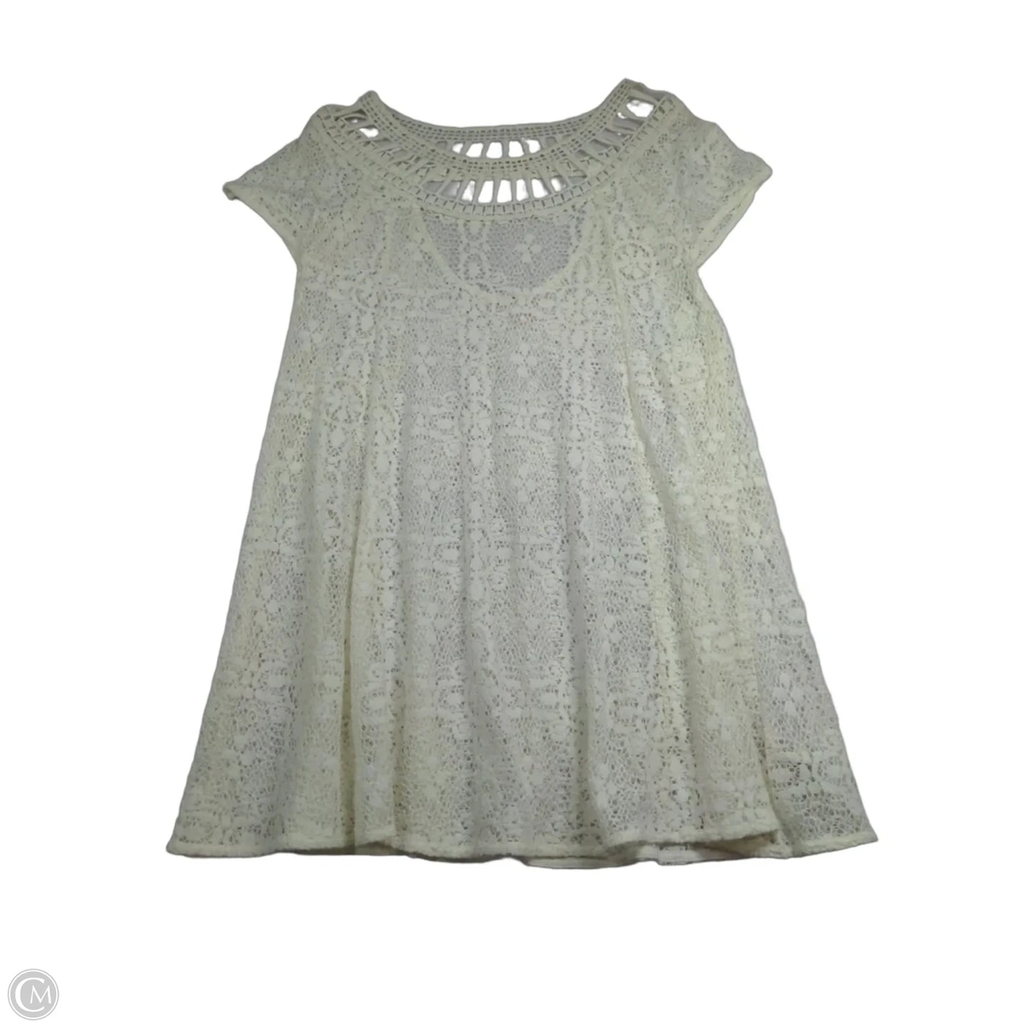 Top Short Sleeve Basic By Free People In White, Size: M
