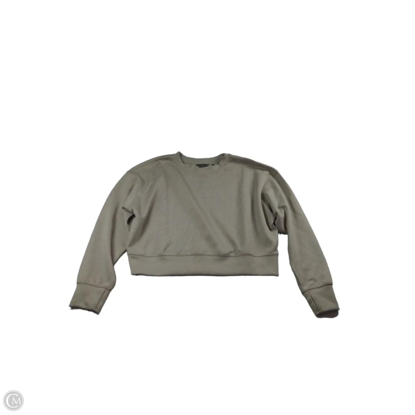 Top Long Sleeve By Danskin In Taupe, Size: M