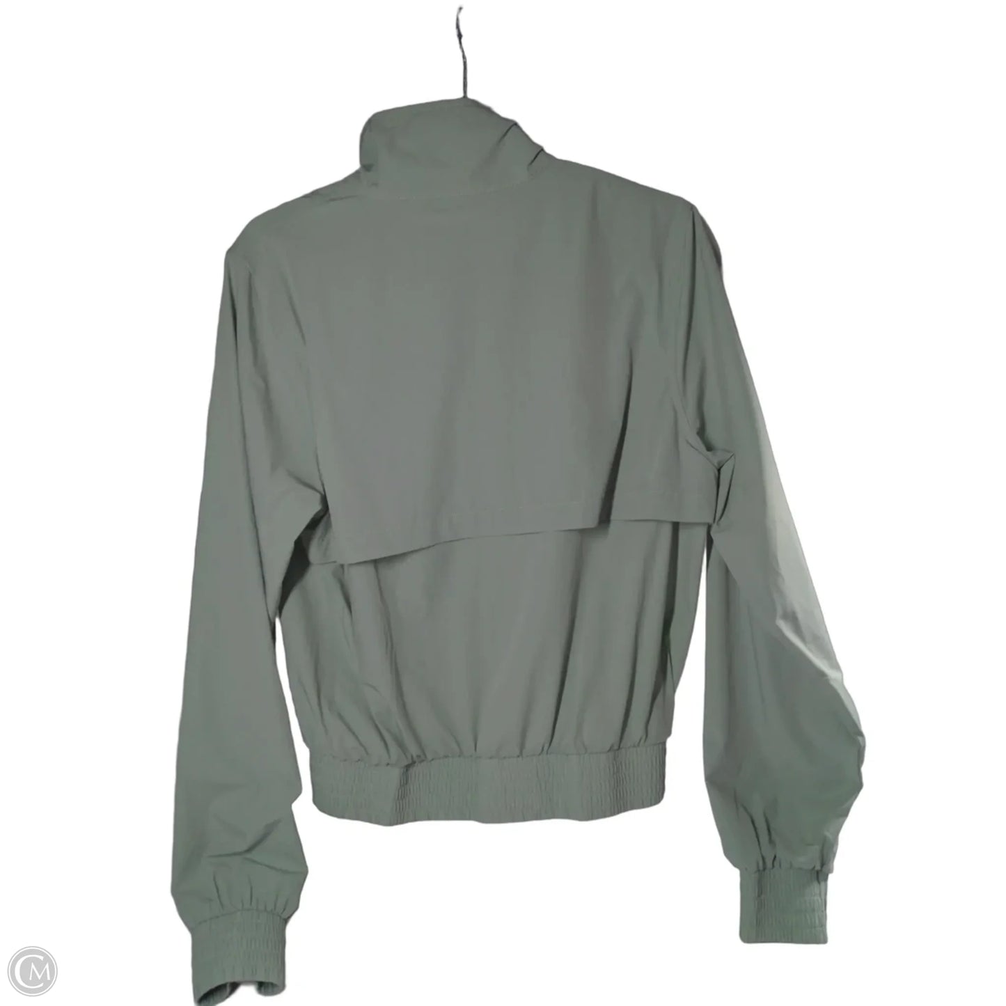 Athletic Jacket By Ptula In Green, Size: M