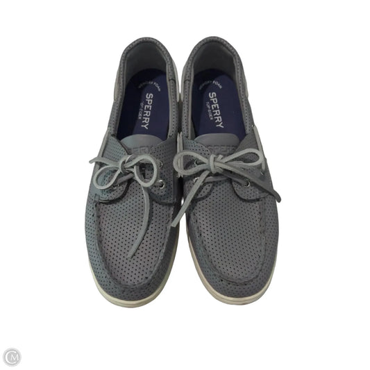 Shoes Sneakers By Sperry In Grey, Size: 9