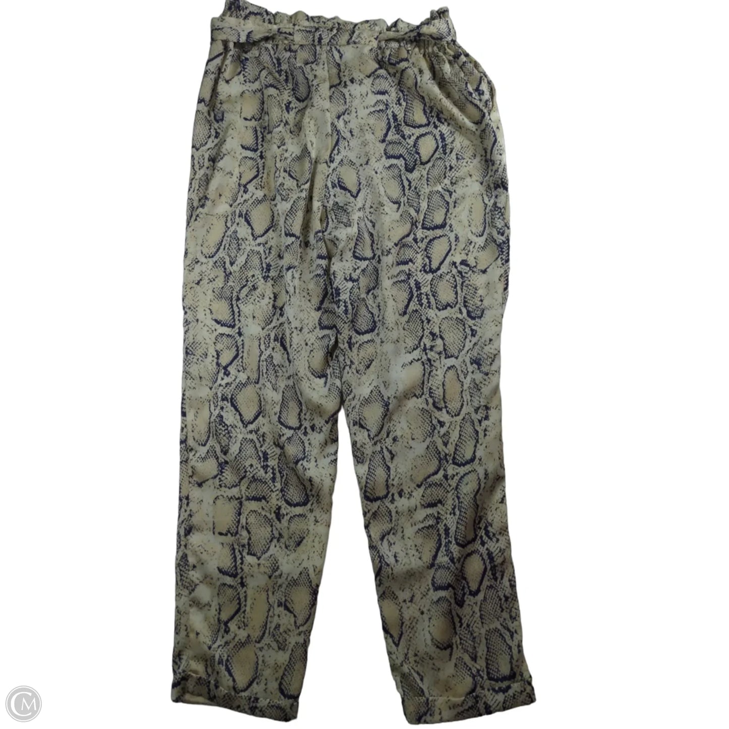 Pants Other By Sans Souci In Snakeskin Print, Size: L