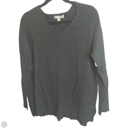 Top Long Sleeve By Clothes Mentor In Black, Size: M