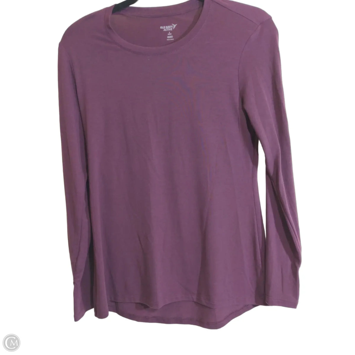 Top Long Sleeve Basic By Old Navy In Maroon, Size: S