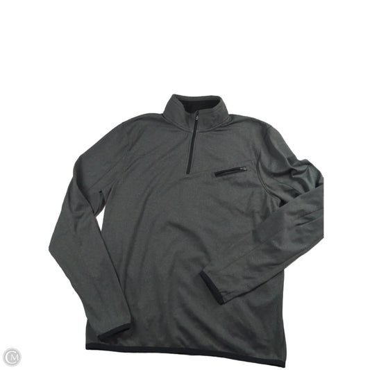 Athletic Jacket By Fila In Grey, Size: M