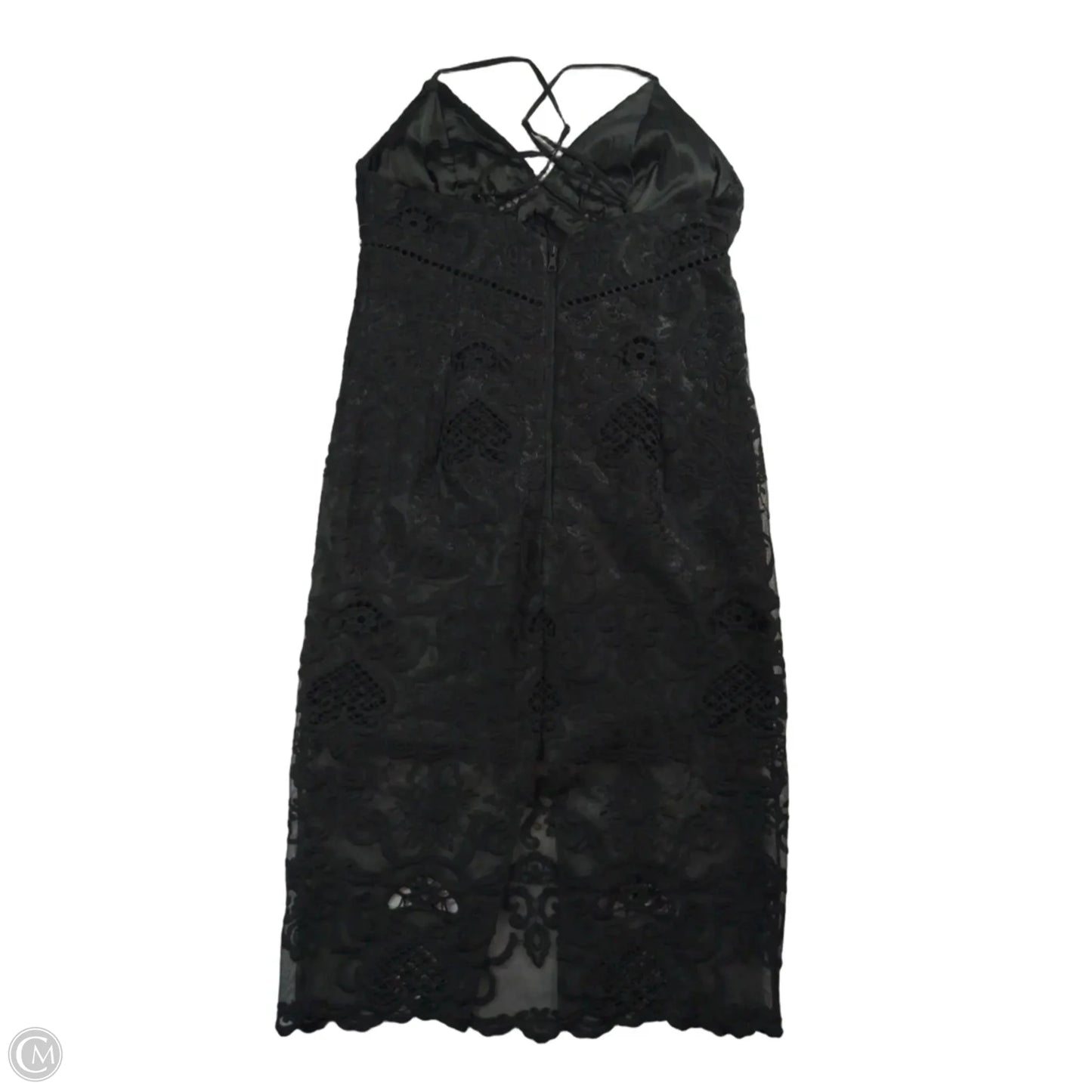 Dress Party Midi By Bardot In Black, Size: 8