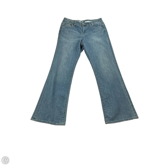 Jeans Boot Cut By Dkny In Blue Denim, Size: 8