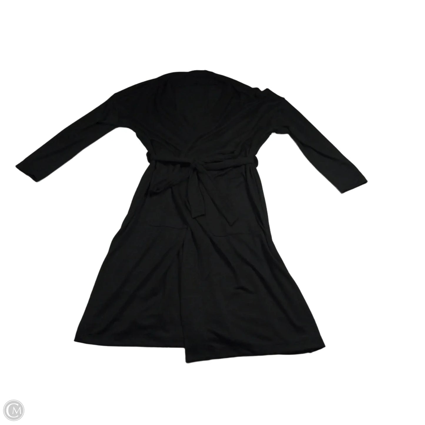 Top Long Sleeve By Banana Republic In Black, Size: Lp