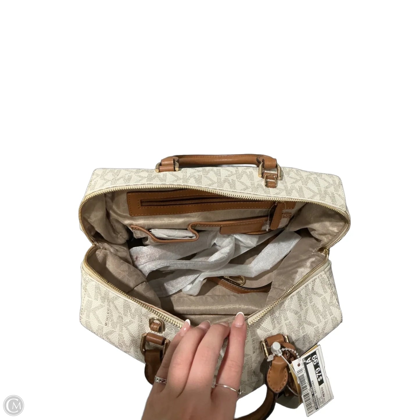 Handbag Designer By Michael Kors, Size: Medium