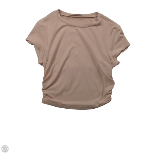 Top Short Sleeve By Clothes Mentor In Pink, Size: M