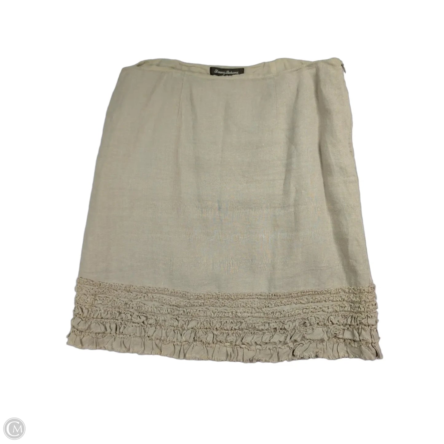 Skirt Midi By Tommy Bahama In Beige, Size: 4
