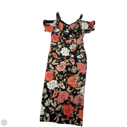 Dress Party Midi By Rachel Roy In Floral Print, Size: S