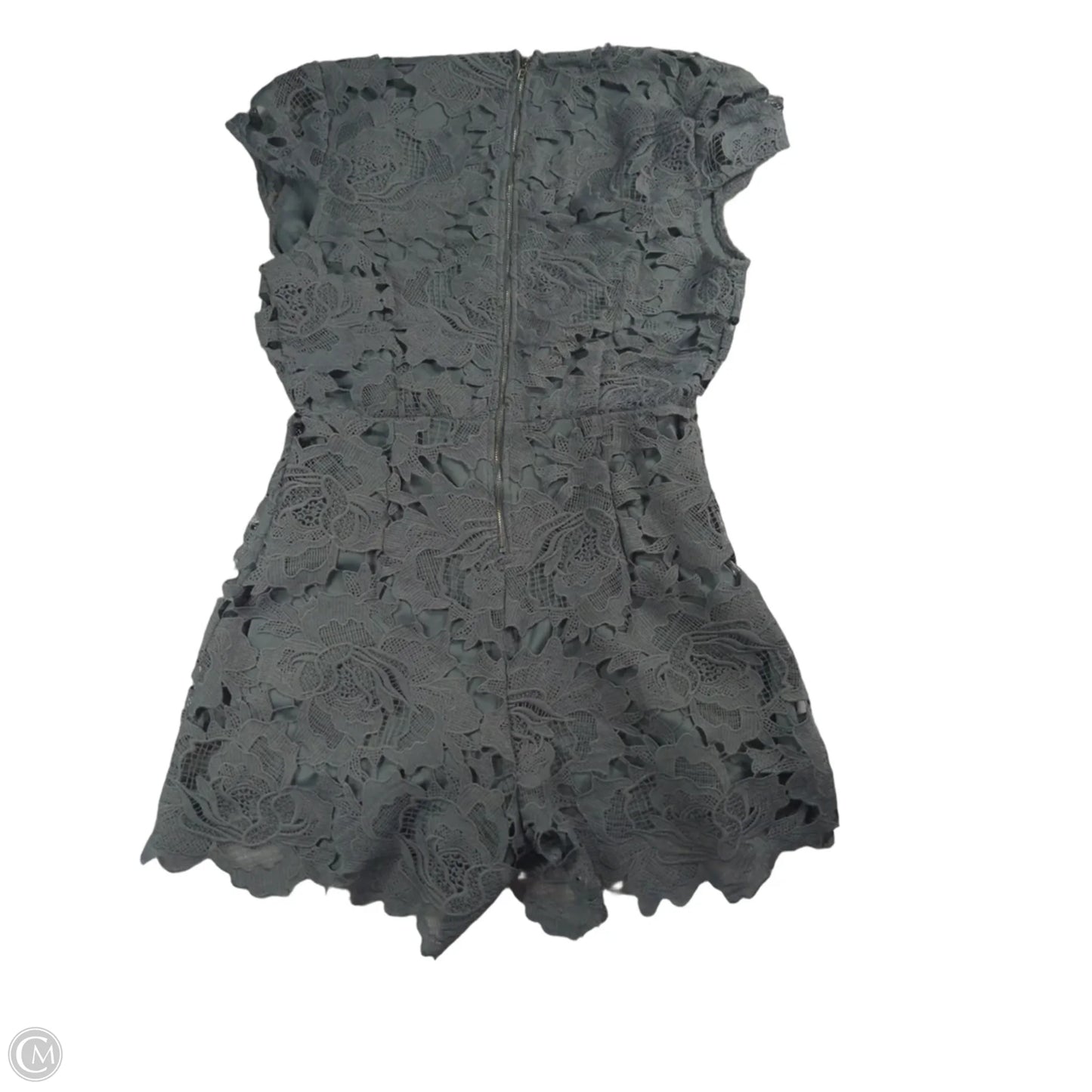 Romper By Clothes Mentor In Grey, Size: M