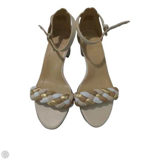 Shoes Heels Block By Naturalizer In Beige, Size: 9.5