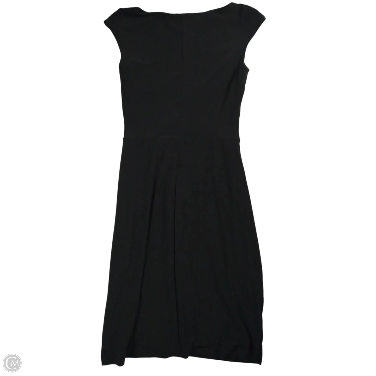 Dress Party Midi By Lauren By Ralph Lauren In Black, Size: 8