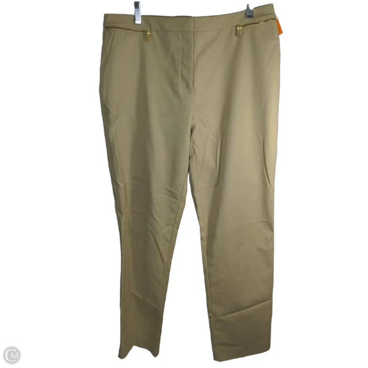 Pants Dress By Calvin Klein In Tan, Size: 10