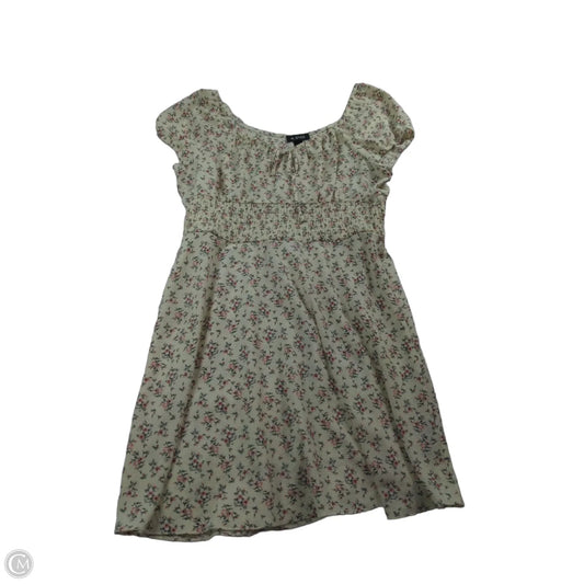 Dress Party Short By A Byer In Floral Print, Size: Xl