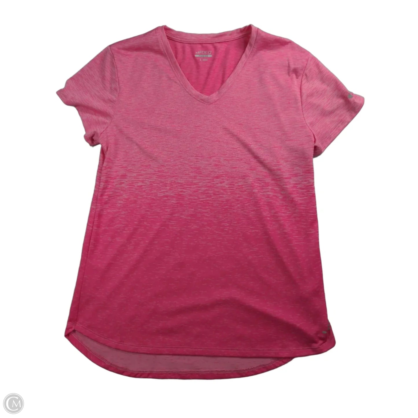 Top Short Sleeve Basic By Bcg In Pink, Size: L