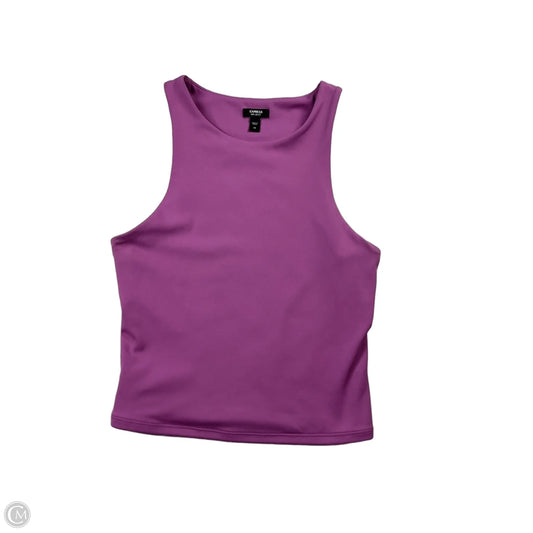 Athletic Tank Top By Express In Purple, Size: Xs