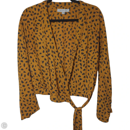 Top Long Sleeve By Clothes Mentor In Animal Print, Size: S