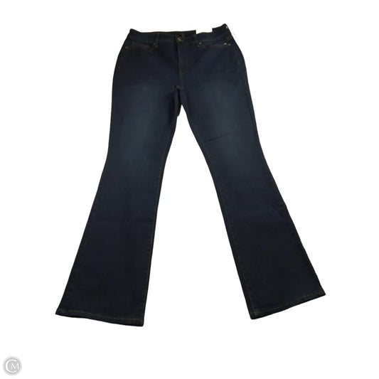 Jeans Boot Cut By Clothes Mentor In Blue Denim, Size: 12
