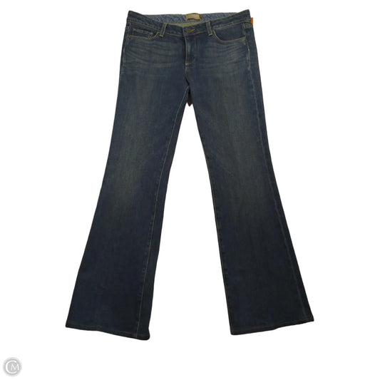 Jeans Boot Cut By Paige In Blue Denim, Size: 12