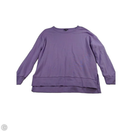 Athletic Sweatshirt Crewneck By Buffalo David Bitton In Purple, Size: M
