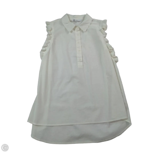 Top Sleeveless By Dr2 In White, Size: Xs