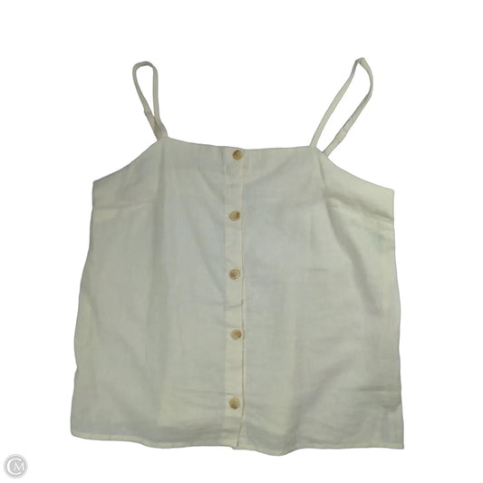 Top Sleeveless By Old Navy In Beige, Size: M