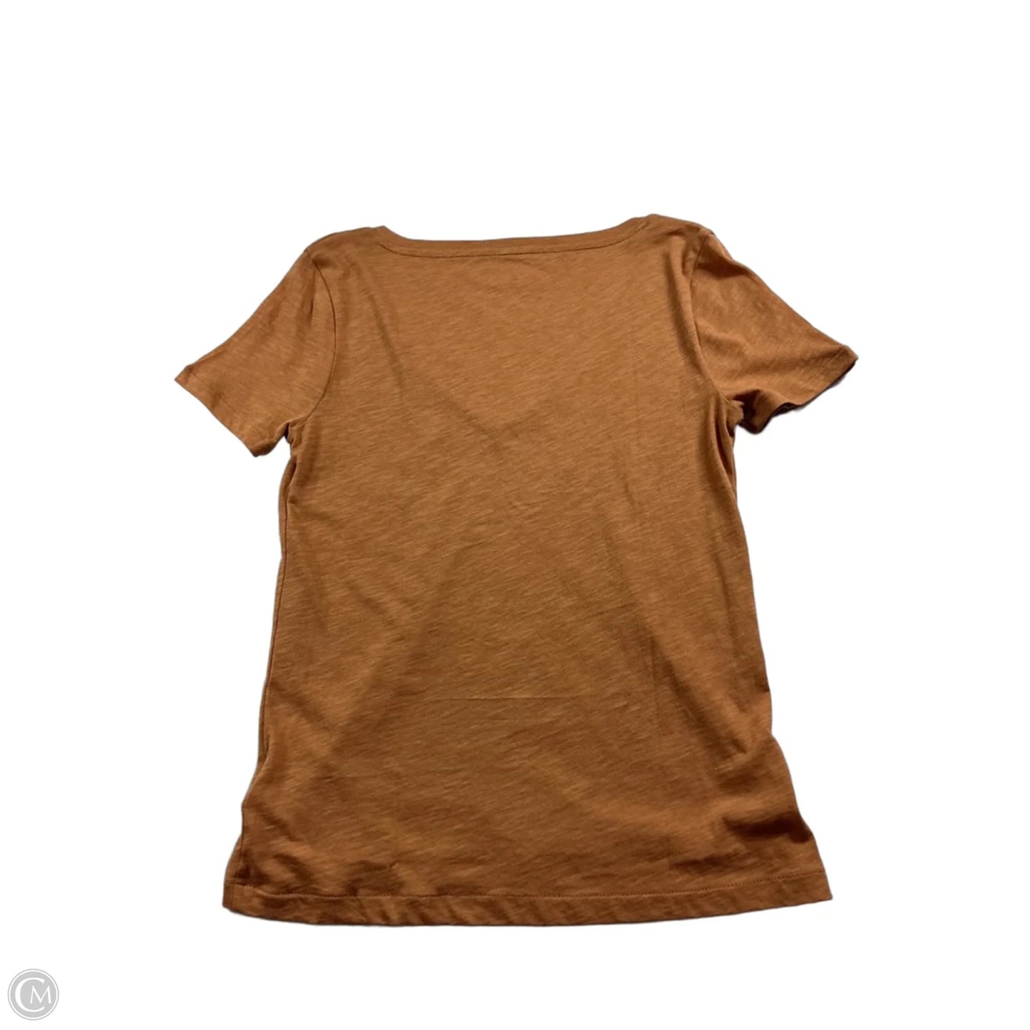 Top Short Sleeve Basic By J. Crew In Orange, Size: Xs