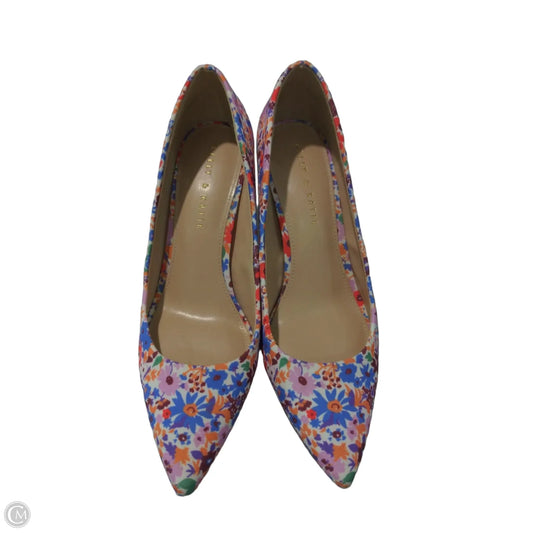 Shoes Heels Stiletto By Kelly And Katie In Floral Print, Size: 9