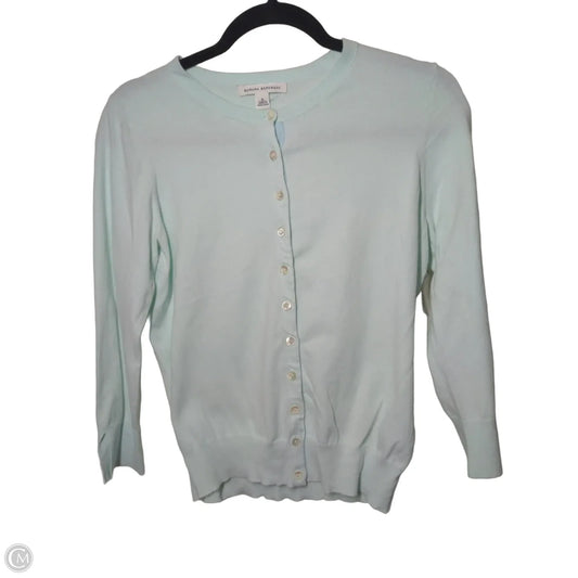 Top Long Sleeve By Banana Republic In Aqua, Size: S