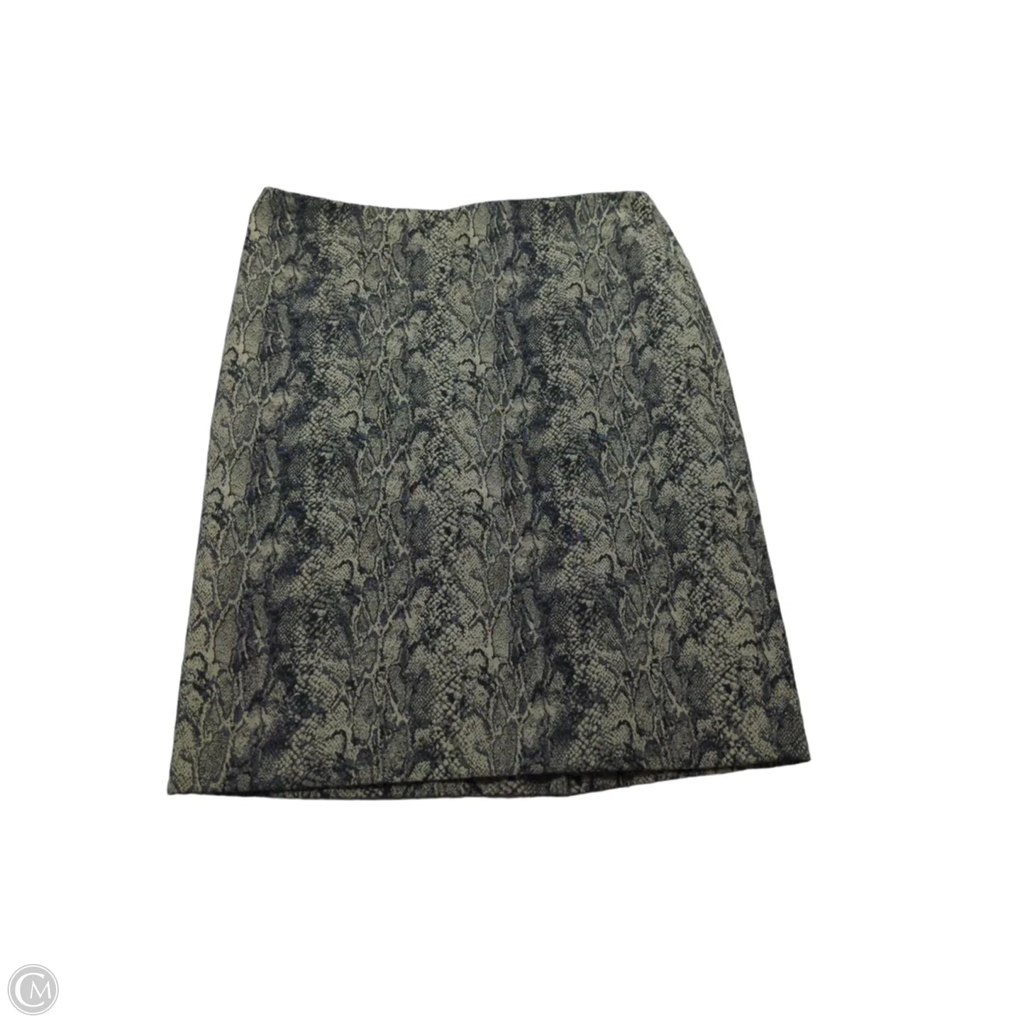 Skirt Midi By Talbots In Snakeskin Print, Size: 4p