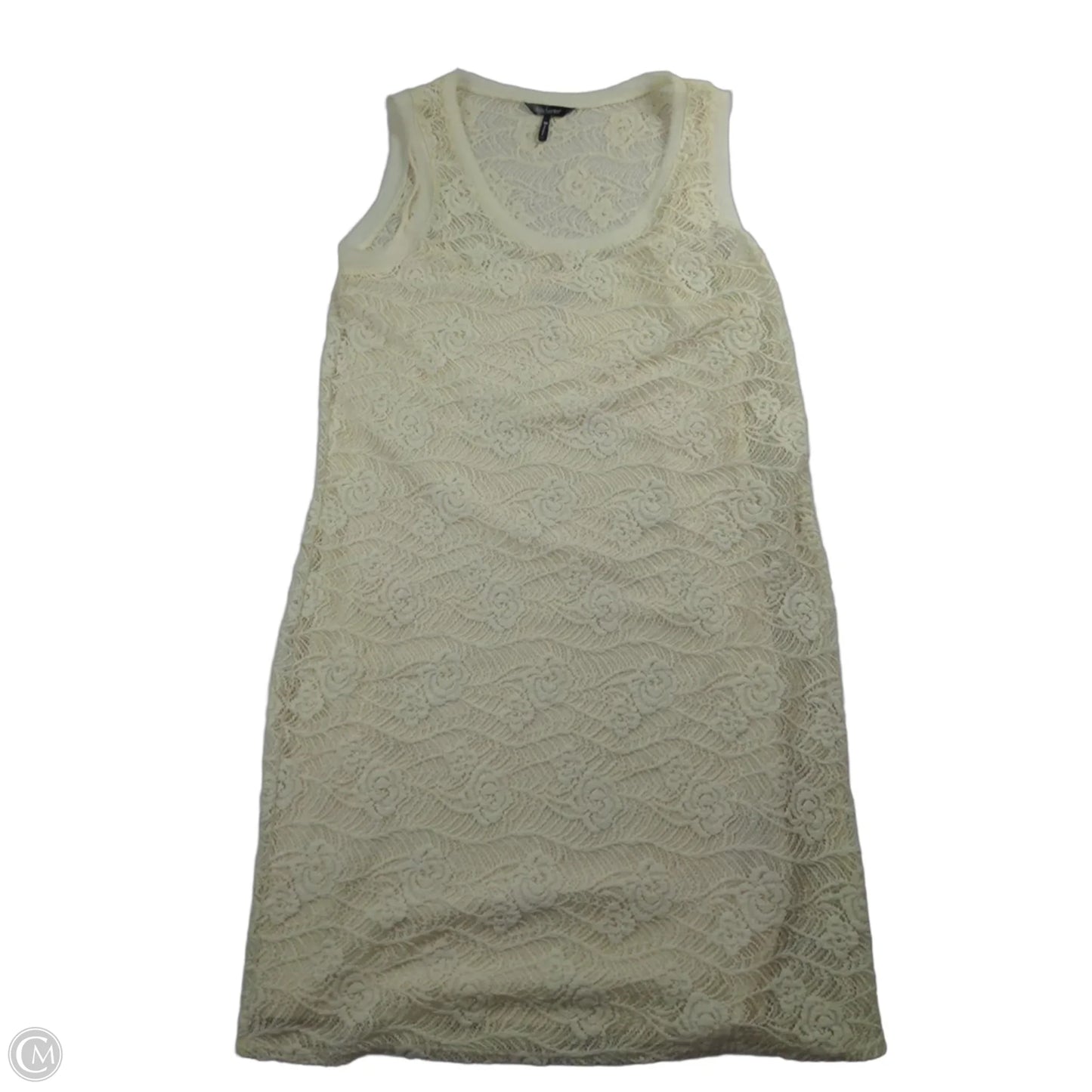 Dress Casual Midi By Daisy Fuentes In Beige, Size: M