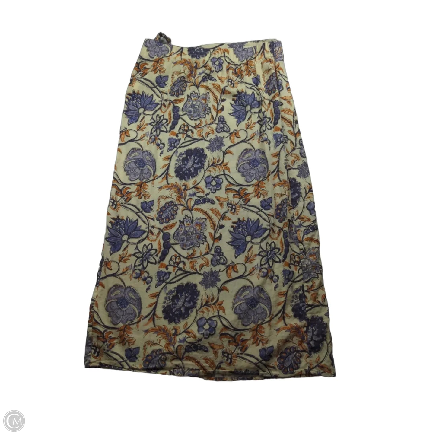 Skirt Maxi By Nicole Miller In Orange & Purple, Size: M
